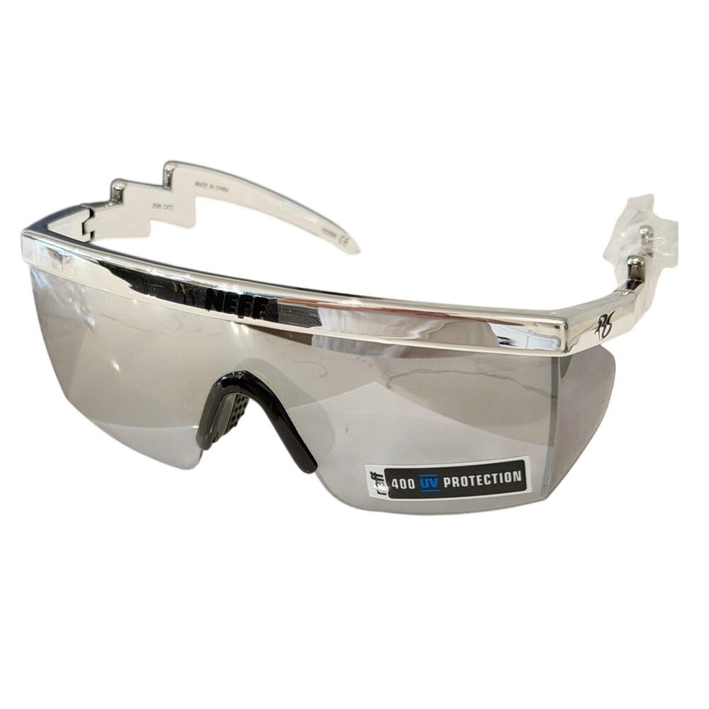 2 Pack NEFF Brodie Silver and RS Green Sunglasses